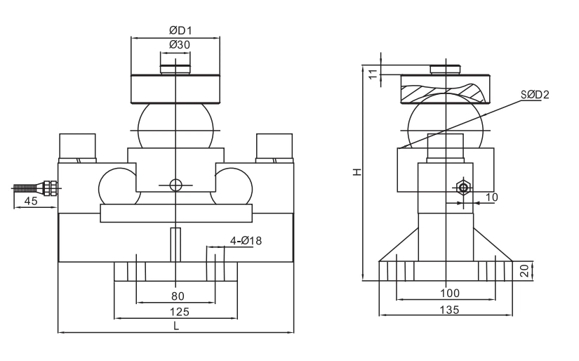 DB-01 Bridge Load Cell DB-01 Bridge Load Cell